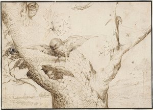 Uilennest. Omstreeks 1505-10
