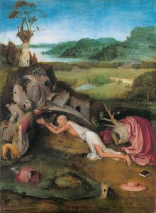 Heilige Hiëronymus door Hieronymus Bosch
