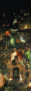 Het Laatste Oordeel (Altaarstuk): Interieur van de Rechtervleugel