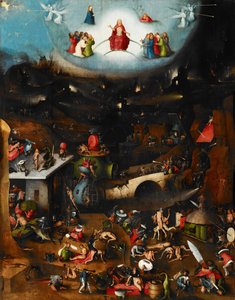 Het Laatste Oordeel (centraal paneel), ca. 1482-1515 door Hieronymus Bosch
