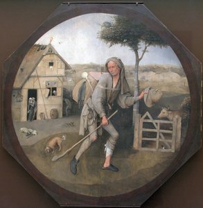 De kramer De gelijkenis van de verloren zoon door Hieronymus Bosch
