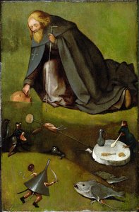 De Verleiding van Sint Antonius door Hieronymus Bosch
