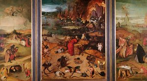 Drieluik van de verzoeking van St. Antonius