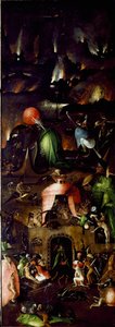 Drieluik van het Laatste Oordeel (rechter paneel, Hel)
