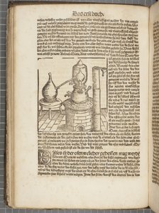 Das Buch zu Distillieren door Hieronymus Brunschwig