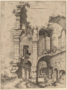 Vijfde uitzicht op het Colosseum