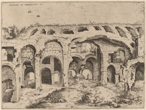 Vierde uitzicht op het Colosseum