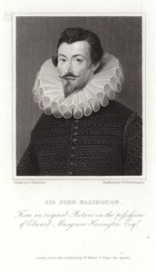 Portret van Sir John Harington door Hieronymus Custodis