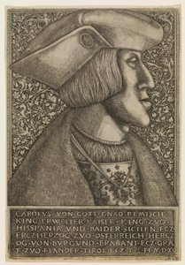 Karel V, Duitse Keizer door Hieronymus Hopfer