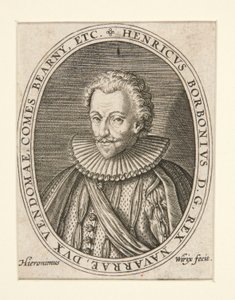 Koning Hendrik IV door Hieronymus Wierix