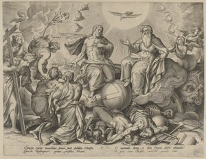 Laatste Oordeel door Hieronymus Wierix