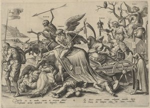 Ouderdom door Hieronymus Wierix