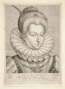 Portret van Catherine Henriette de Balzac D