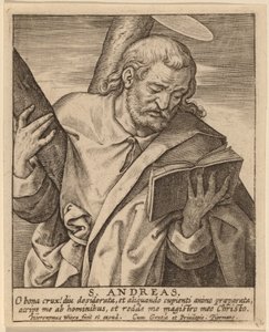 S. Andreas door Hieronymus Wierix