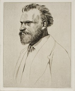 Edouard Manet, Portret op borstlengte door Hilaire Germain Edgar Degas