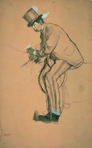 Gentleman Ruiter door Hilaire Germain Edgar Degas