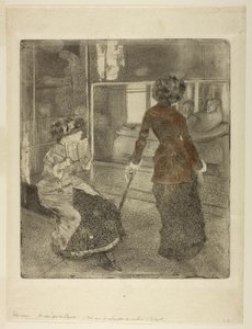 Mary Cassatt in het Louvre: De Etruskische Galerij