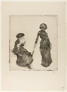 Mary Cassatt in het Louvre: De Etruskische Galerij
