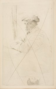 De graveur Joseph Tourny door Hilaire Germain Edgar Degas