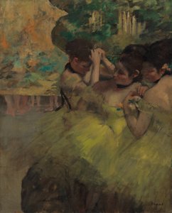 Gele dansers (in de vleugels)
