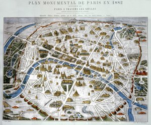 Le Nouveau Paris. c.1867 (gravure) door Hilaire Guesnu