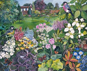 De Tuin met Vogels en Vlinders