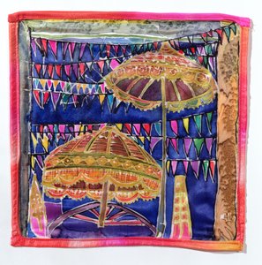 Balinese parasols, 2005 door Hilary Simon
