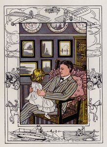 Mary Rijdt (kleur litho)