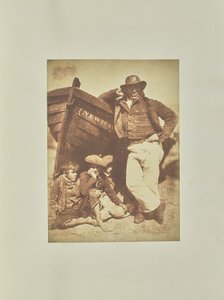 [James Linton en drie jongens]