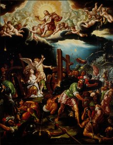 Het martelaarschap van Sint Catharina van Alexandrië, midden 18e eeuw door Hipólito de Rioja