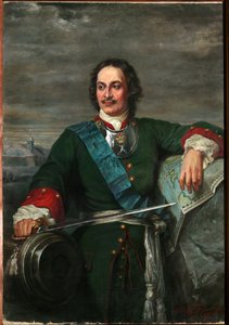 Portret van Peter de Grote