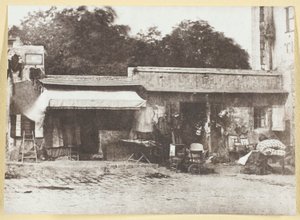 Brocanteurs Rue de Rocher door Hippolyte Bayard