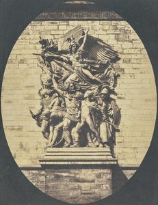 [Detail van "Le Départ de 1792 (of La Marseillaise)" door François Rude, Arc de Triomphe].