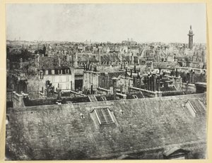 De daken van Parijs (Uitzicht op de rue Castiglione?)
