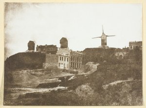 Moulins de Montmartre door Hippolyte Bayard