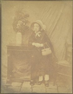 [Portret van Georgina Benoist ()]. door Hippolyte Bayard