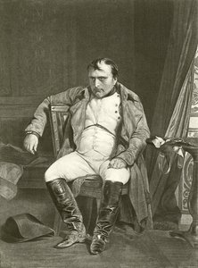 Abdicatie, Napoleon in Fontainebleau
