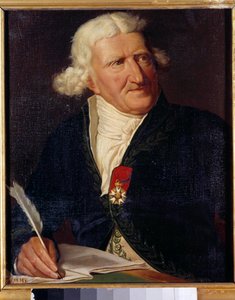 Portret van Antoine Augustin Parmentier (1737-1813), Franse militaire apotheker en agronoom door Hippolyte Isidore Dupuis Colson