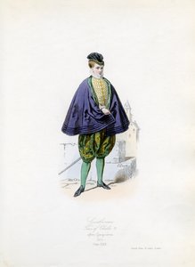 Heer uit de tijd van Karel IX door Hippolyte Louis and Polydore Pauquet