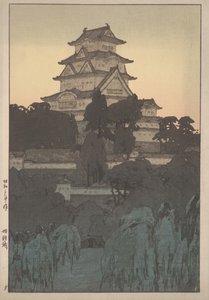 Kasteel Himeji door Hiroshi Yoshida
