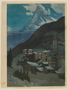 Matterhorn - Nacht, Taisho tijdperk