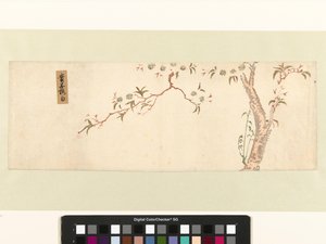Bloesemende kersenboom door Hiroshige (I) , Utagawa (attributed to)
