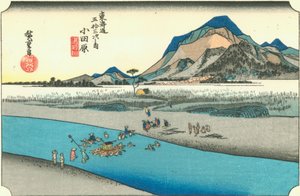 Odawara door Hiroshige