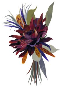Wilde Dahlia door Hiroyuki Izutsu