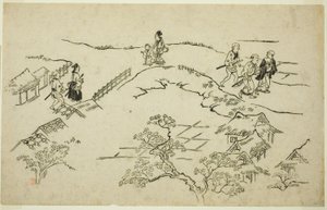 Emon Heuvel, uit de serie "Het Uiterlijk van Yoshiwara (Yoshiwara no tei)"