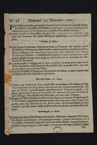 Gazzetta di Mantova - oudste Italiaanse krant door Historic Object