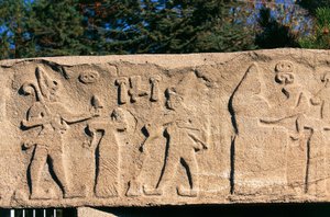 Bas-reliëf uit Kultepe door Hittite