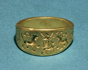 Ring met inscriptie in 
