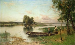 Onbekend schilderij door Hjalmar Munsterhjelm
