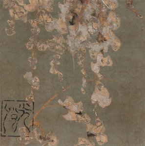 Wisteria-bloesems, Edo-periode, vroege 17e eeuw